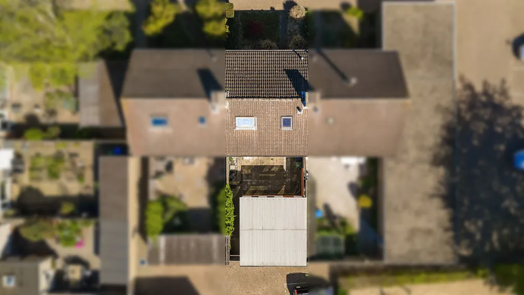 Aerial - Twin-Storey House with Garage in Zundert
