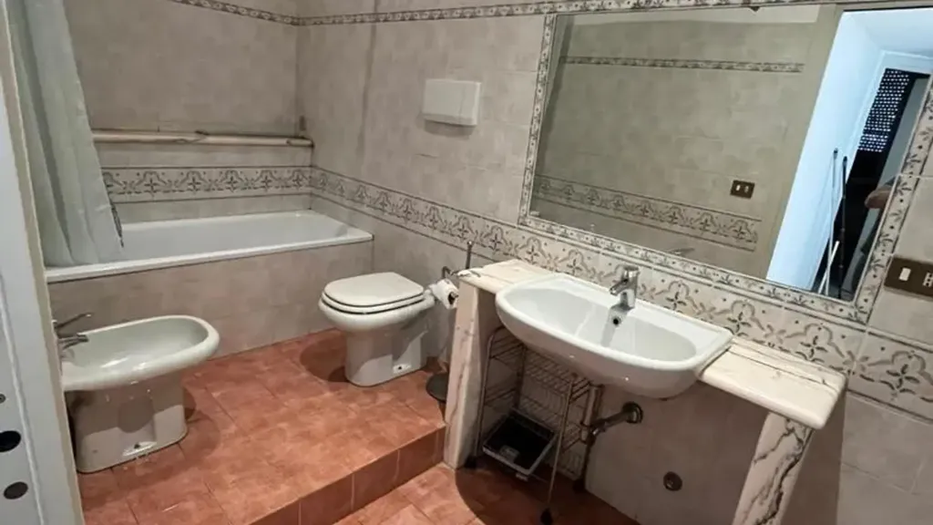 Salles de bain - Rental Apartment with Balcony in Rome