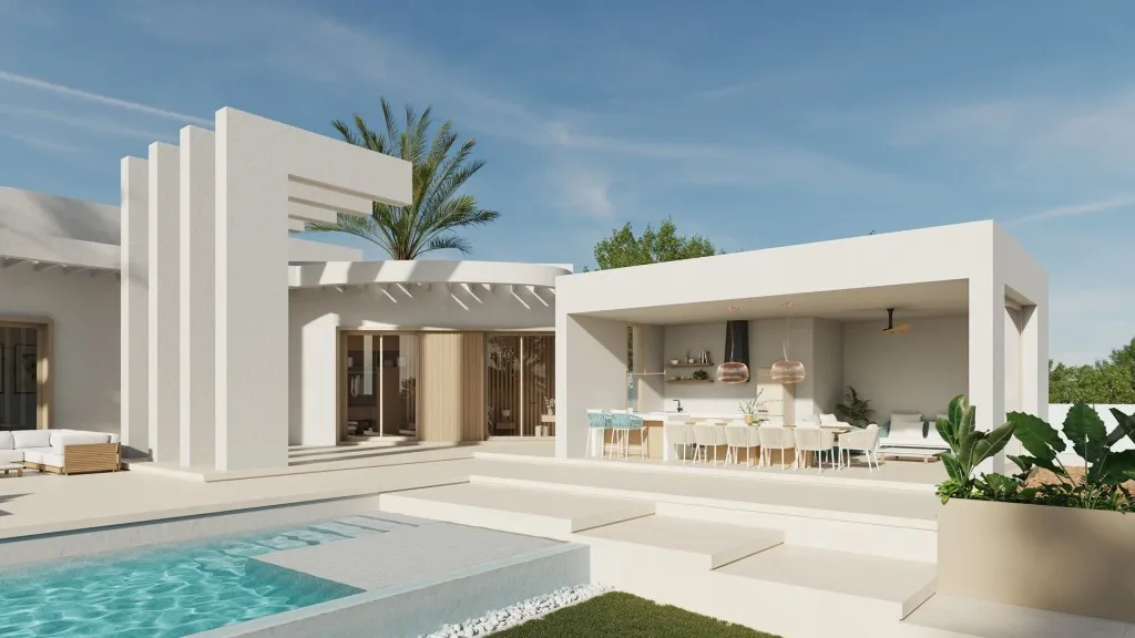 Bassein - Modern Villas with Private Pools in Algorfa