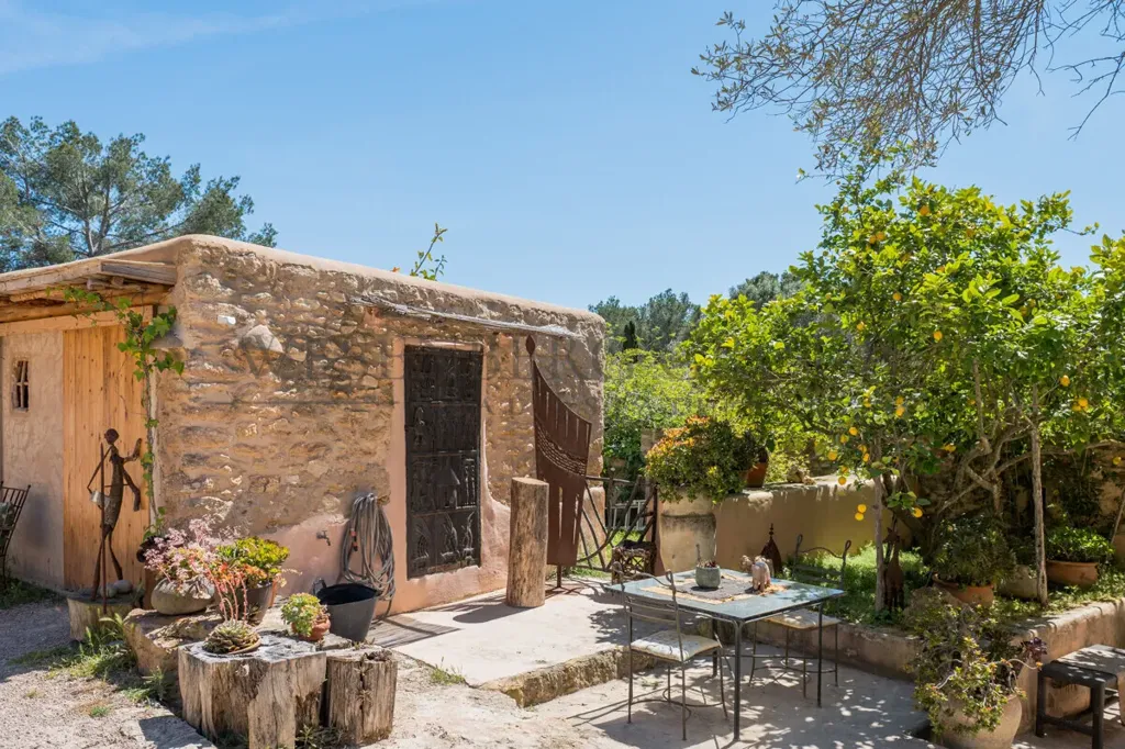 Jardin - Historic Chalet with Pool and Terrace in Sant Josep