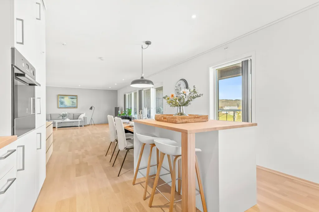 Cucina - Modern Apartment with Terrace in Lyngdal