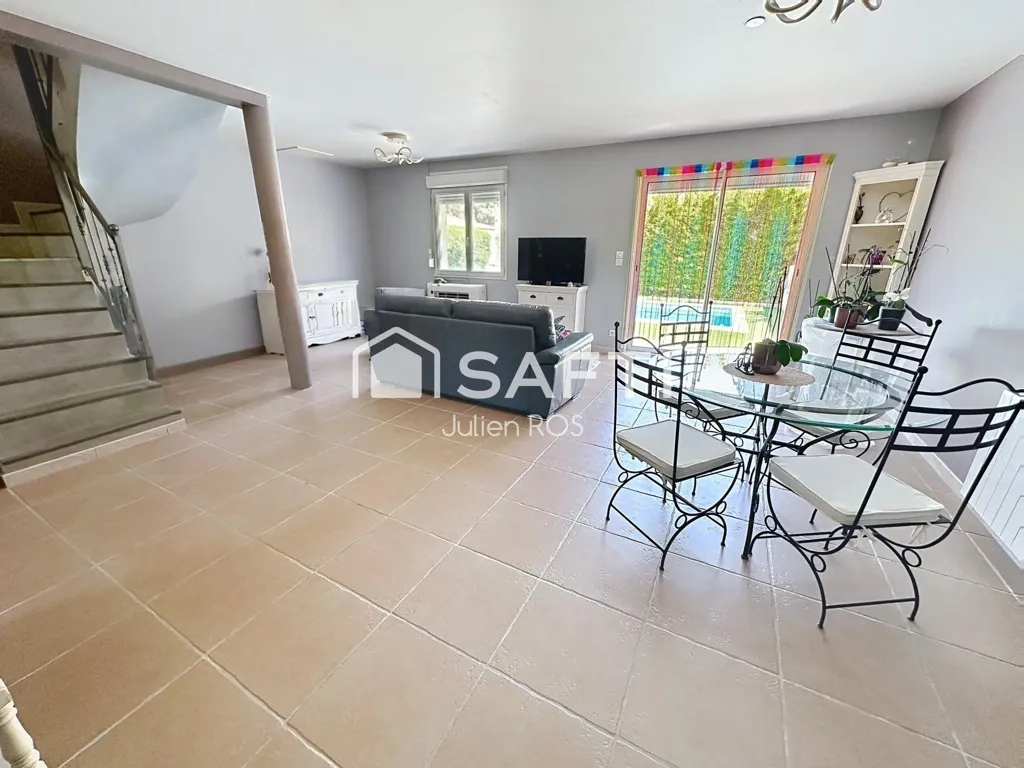 Soggiorno - Family House with Pool in Coursan