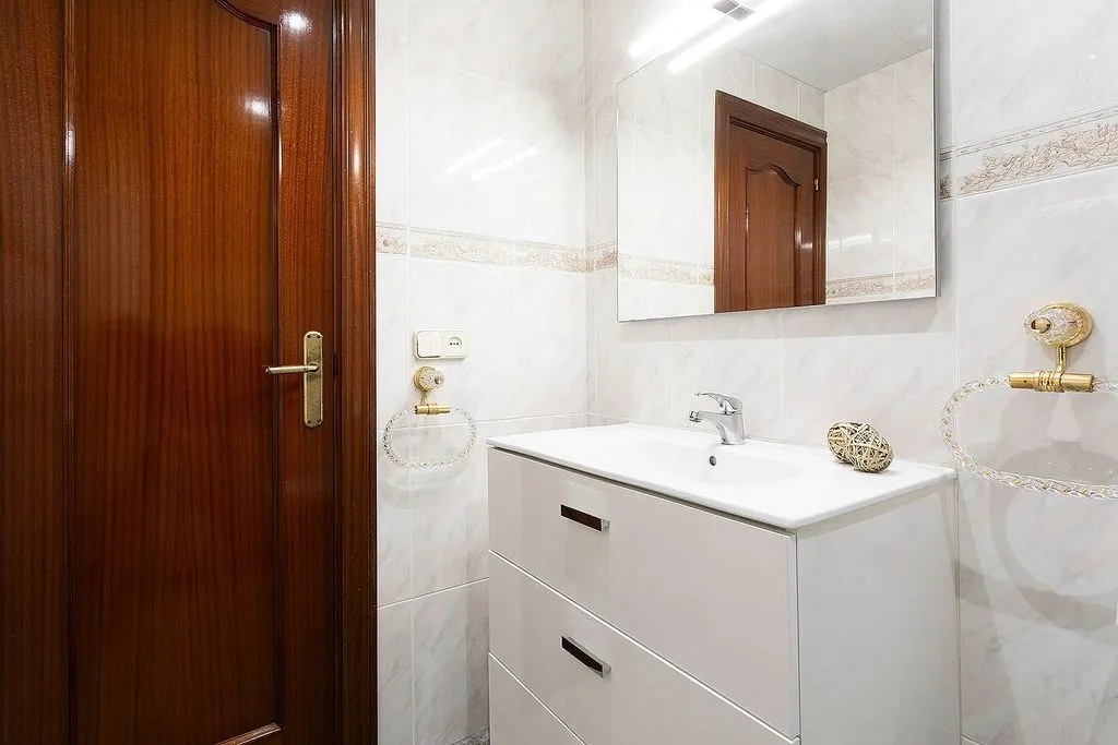 Salles de bain - 3-Bedroom Apartment with Views in Barcelona