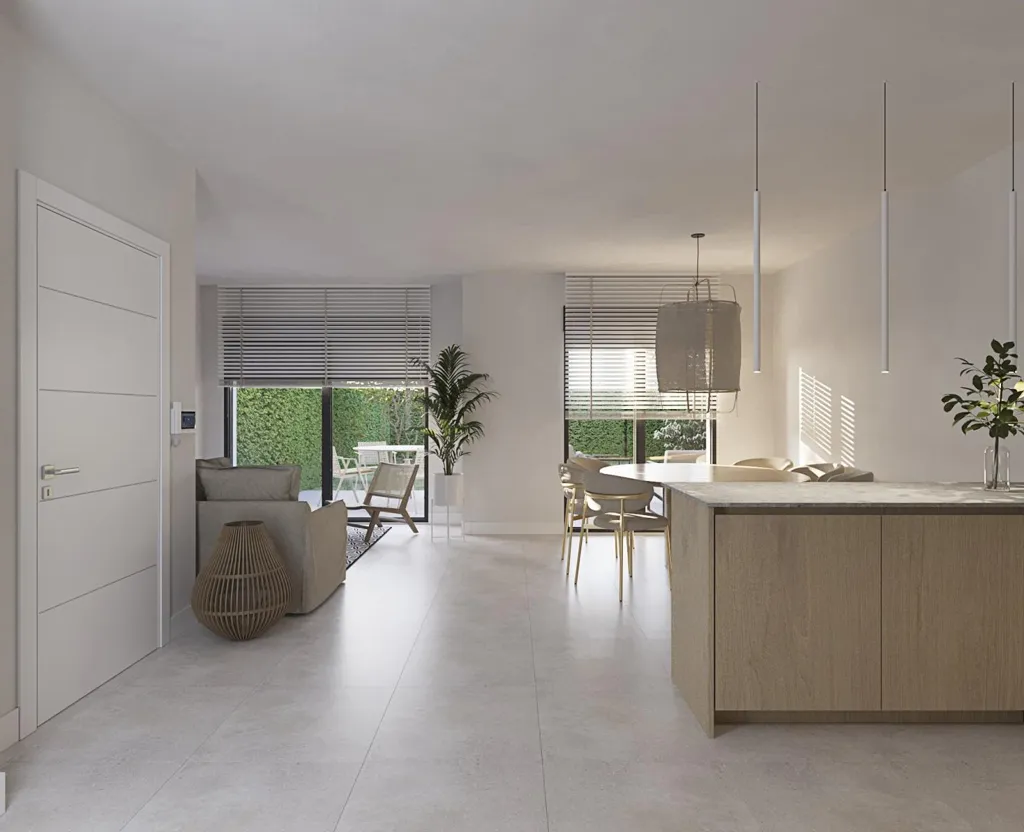 Cucina - Ground Floor Apartment with Sea View in Casares