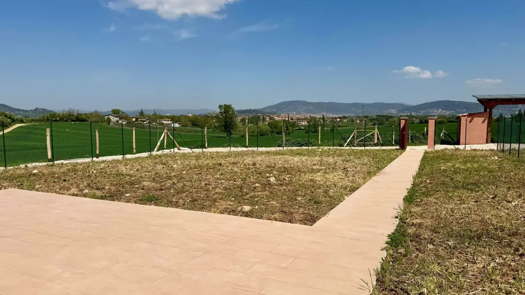 Terrace - Villa Portion with Private Garden in Perugia