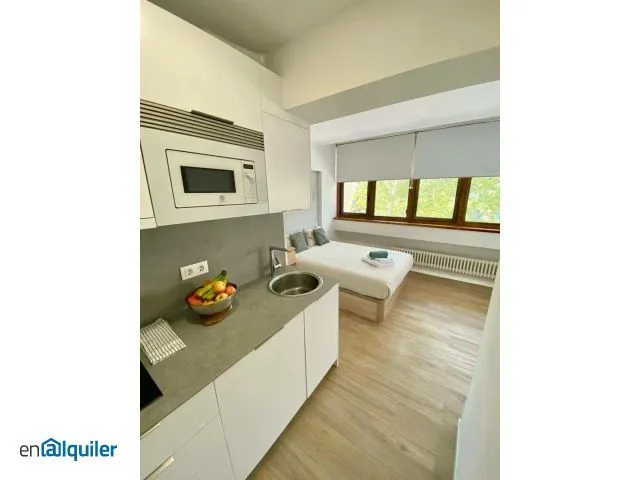 Köök - Coliving Studio with Kitchen in Chamberí
