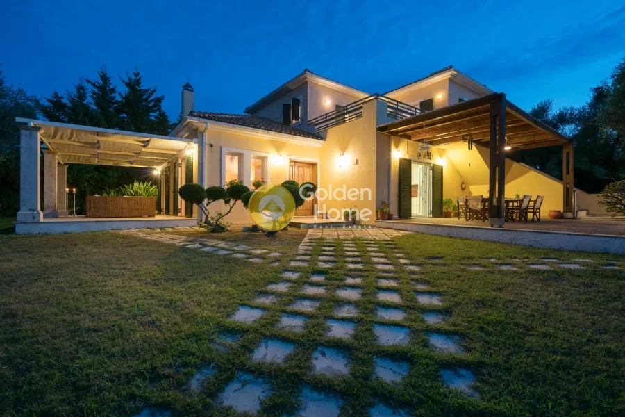 Terrasse - Villa with Sea View in Arkadi - Tragaki