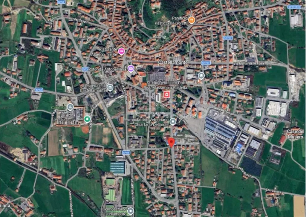Ground Floor Apartment with Garage in Castellamonte