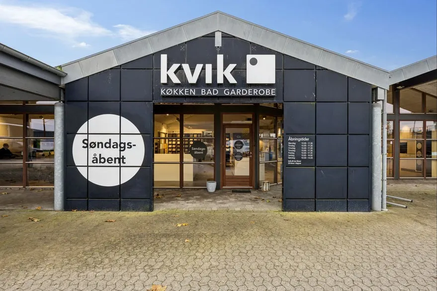 Exterior - Retail Property with Workshop in Køge
