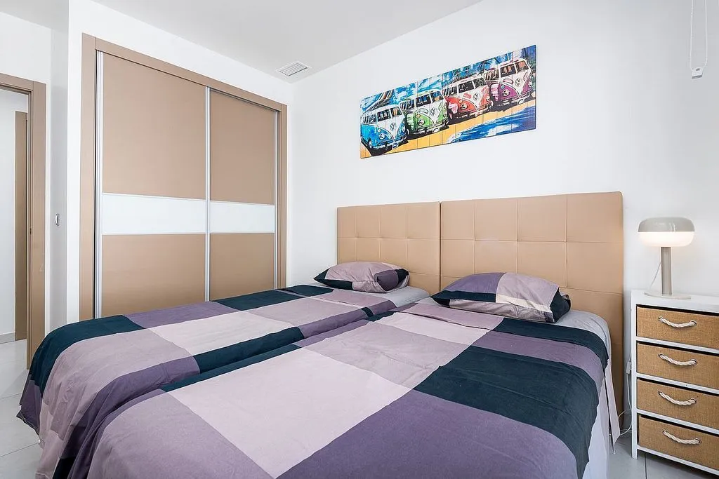 Bedrooms - Apartment with Pool and Sea View in Infinity View