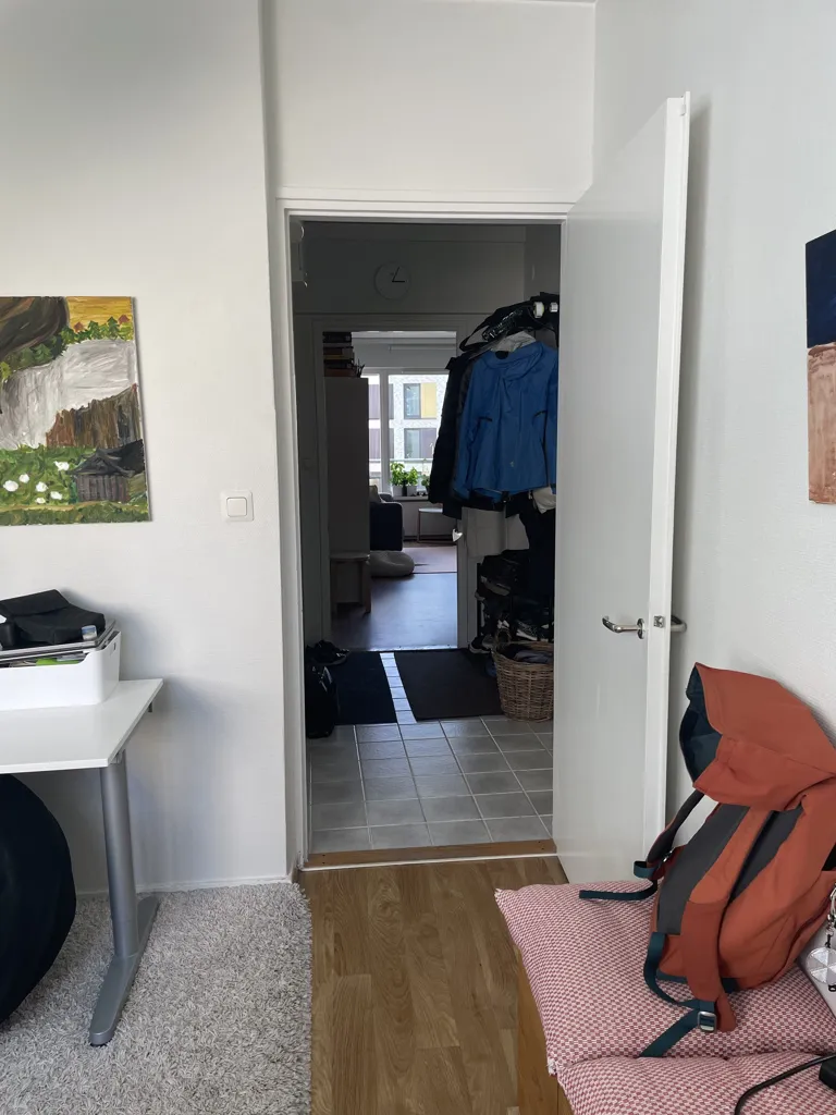 Bedrooms - Bright Apartment with Balcony in Hakaniemi, Helsinki