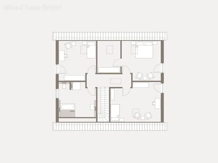 Grundriss - Mehrfamilienhaus mit 6 Zimmern in Paderborn