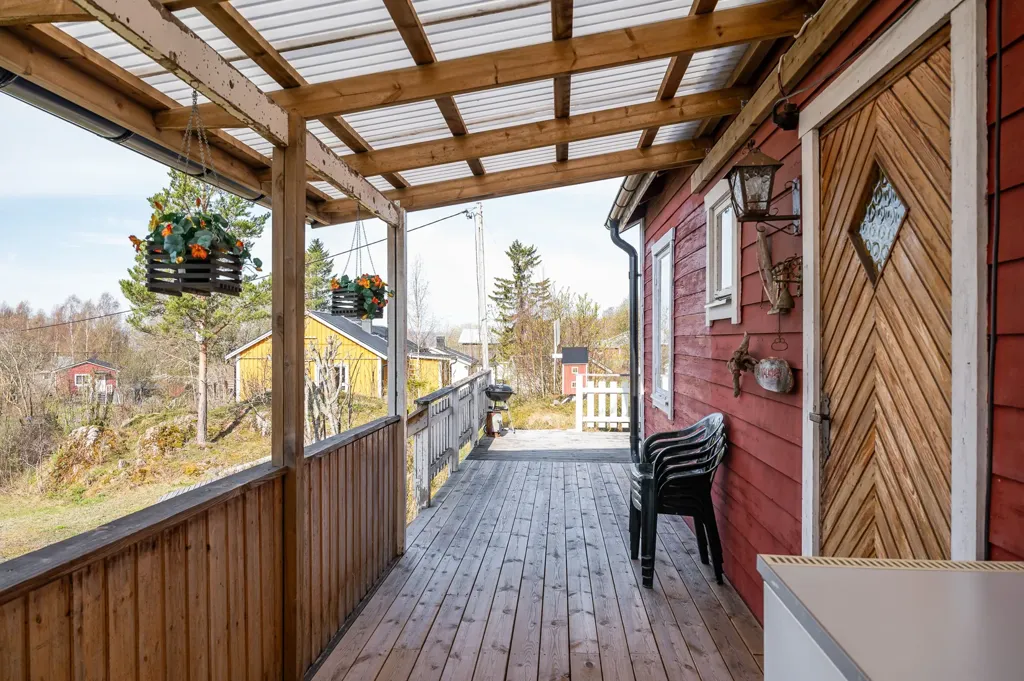 Terrasse - Cottage with Guesthouse in Våle