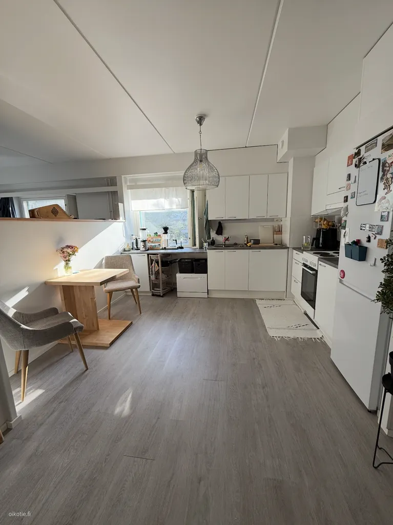 Köök - Apartment with Sea View in Länsisatama, Helsinki