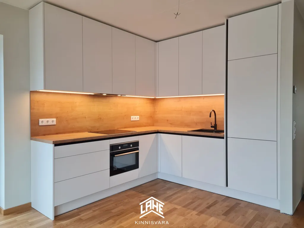 Cucina - Modern Flat with Terrace in Kõrveküla, Tartu