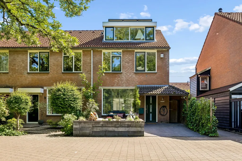 Extérieur - Corner House with Garden at Forest Edge in Lelystad