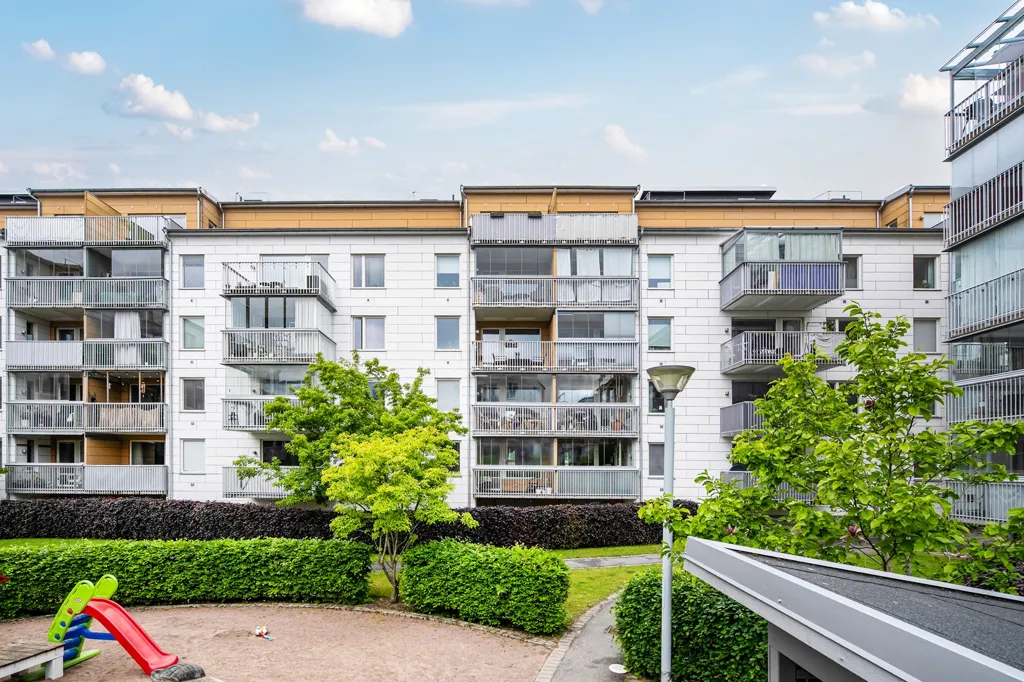 Giardino - Efficient Two-Bedroom Flat with South-Facing Balcony in Gothenburg