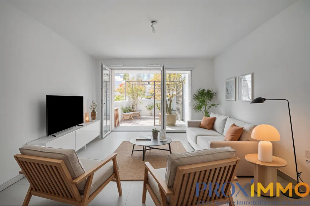 Séjour - Appartement T3 avec Terrasse à Saint-Egrève