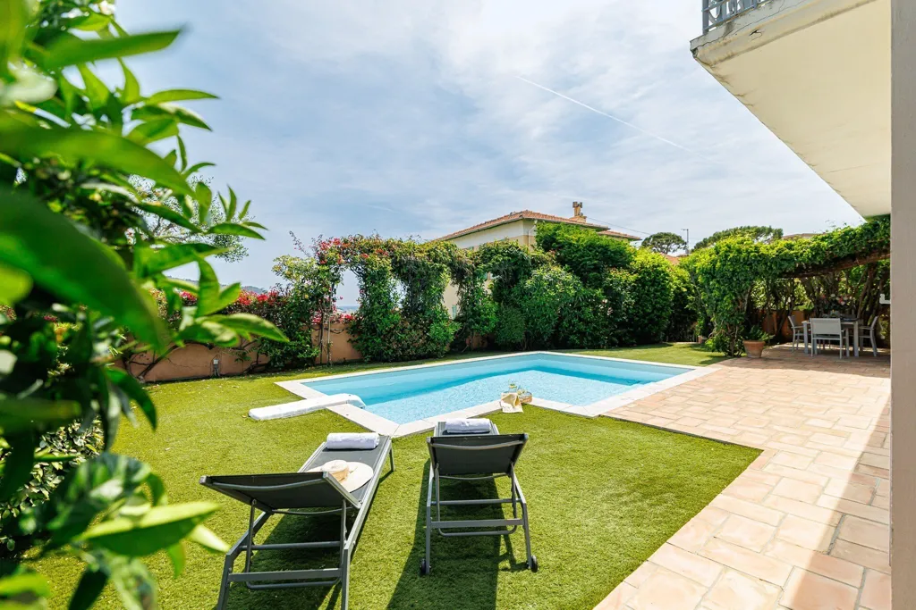 Pool - Character House with Pool in Nice Cimiez