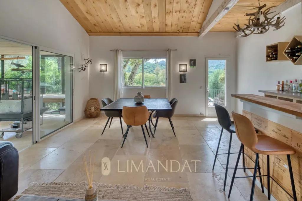 Terrace - Maison with Sea View in Les Adrets-De-L'Esterel