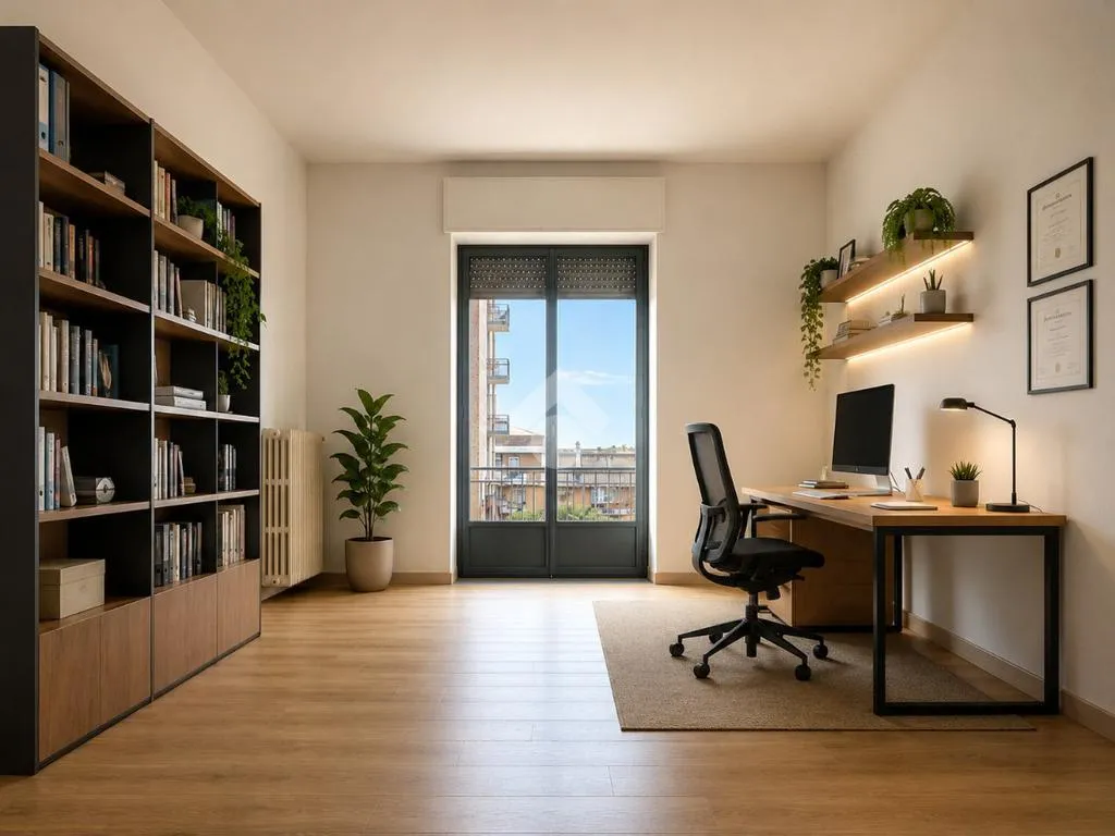 Kabinet - Spacious 5-Bedroom Apartment with Balcony in San Severo