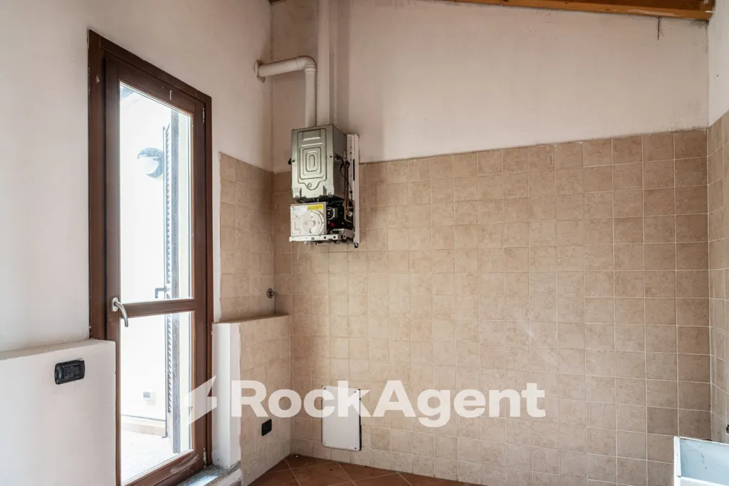 Bathrooms - First Floor Flat with Balcony in Camolino