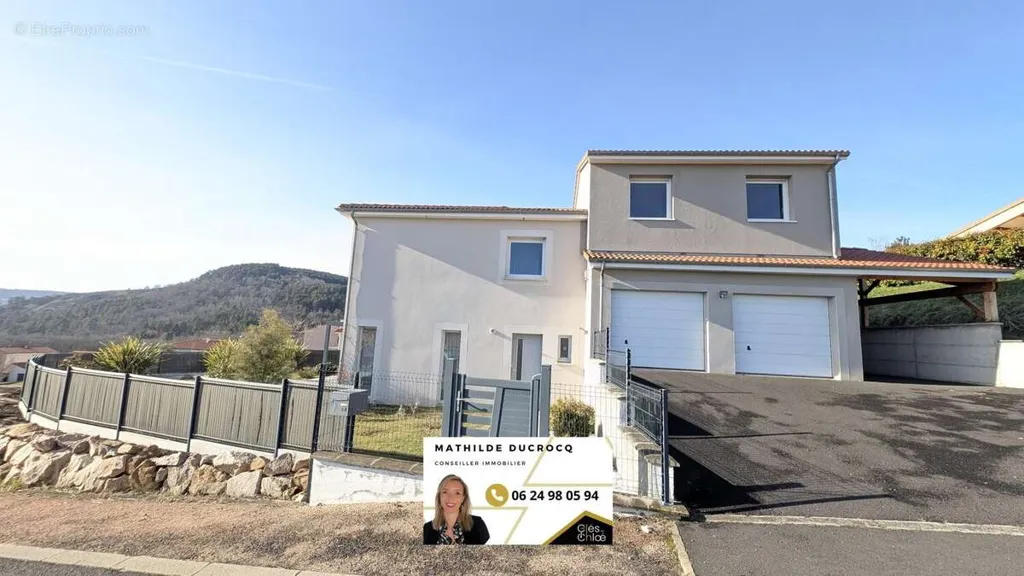 Exterior - Contemporary Villa with Panoramic Views in La Roche-Blanche