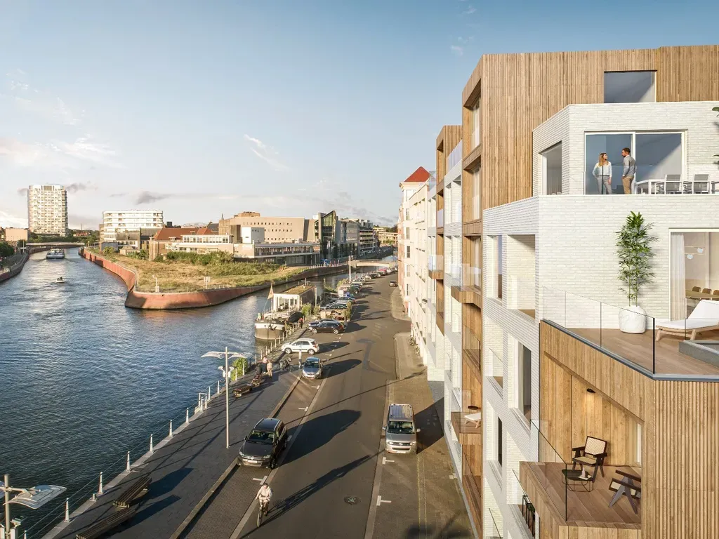 Esterno - Modern Apartment with Water View in Kortrijk