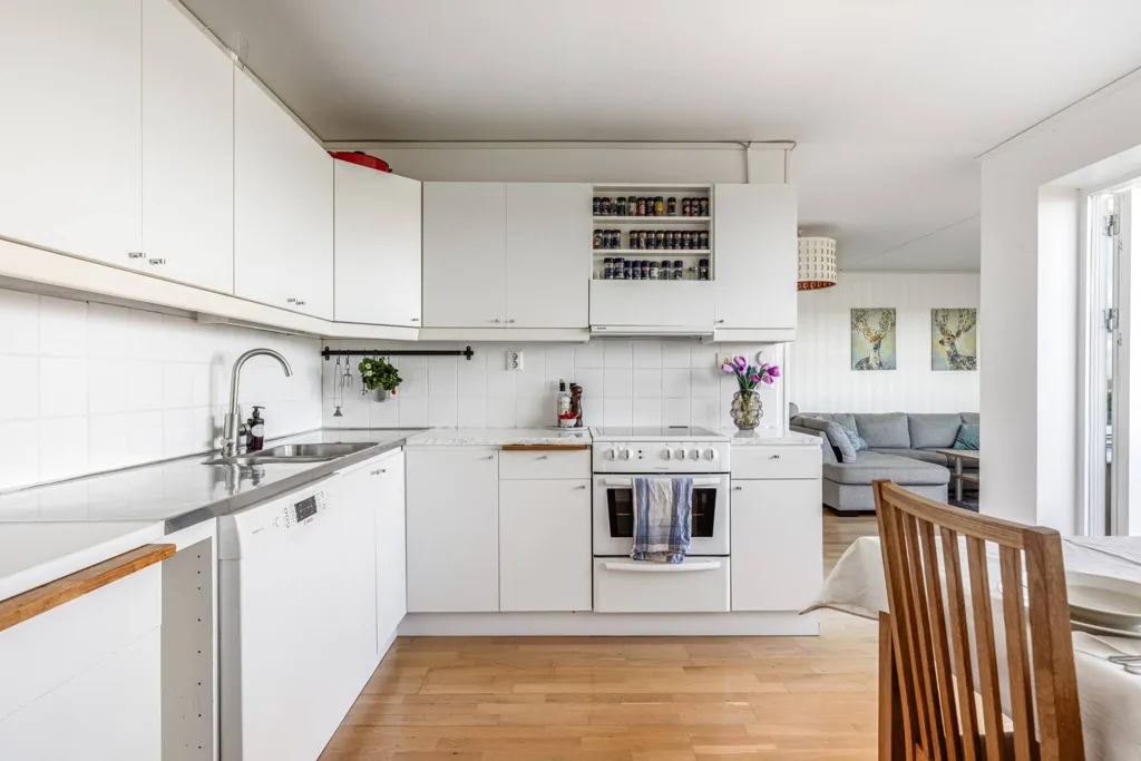 Cuisine - Apartment with Sea View in Täby