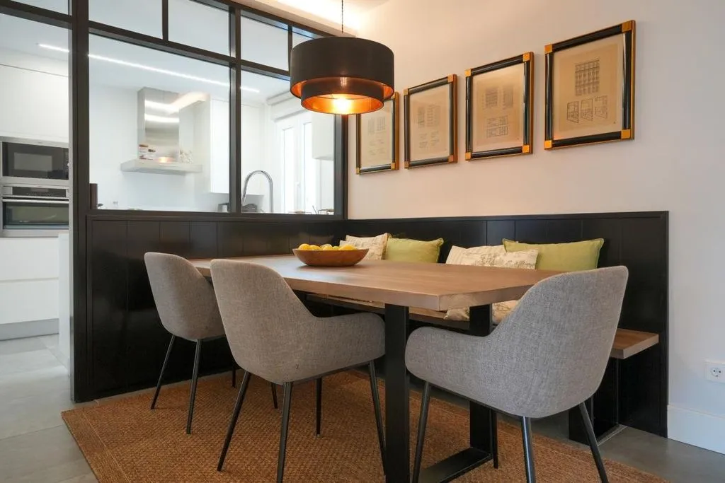 Salle à manger - Luxury Apartment with High Ceilings in Madrid