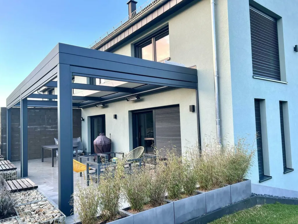 Terrass - Four-Level House with Garden in Kaundorf