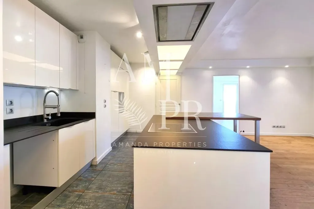 Cuisine - Duplex avec Deux Entrées à Cannes