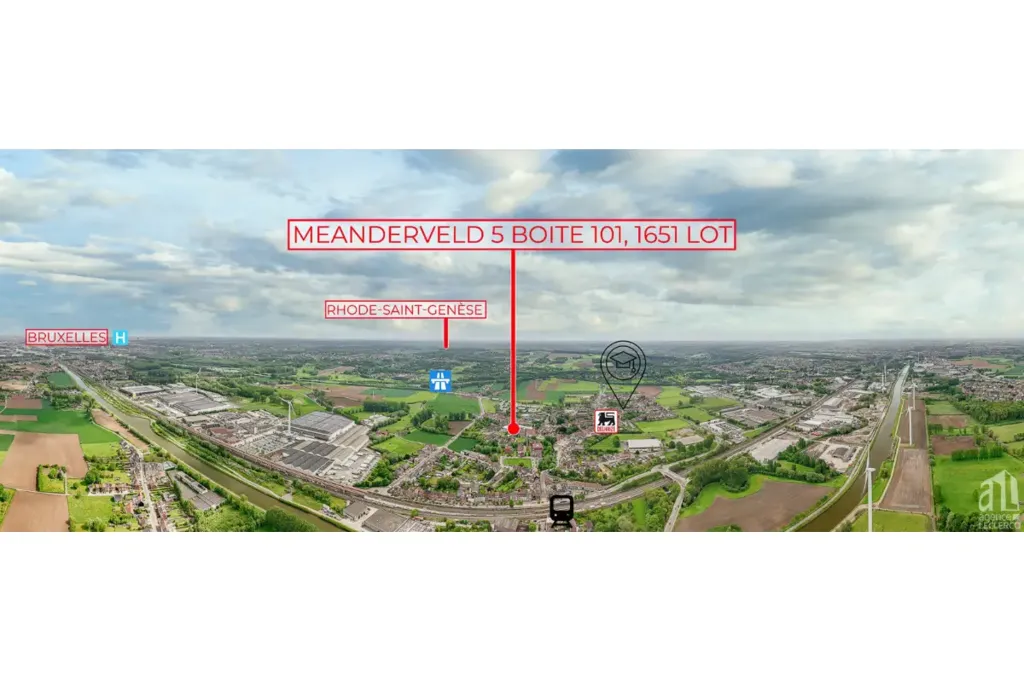 Loft avec Lignes Industrielles à Résidence Artic