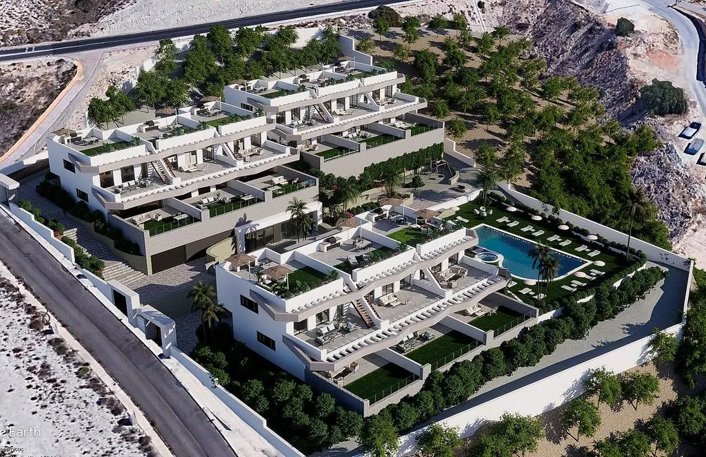 Õhuvaade - Chalet with Pool and Terrace in Cala de Finestrat