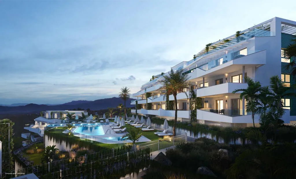 Bassein - Newly-Built Apartment with Sea Views in Mijas