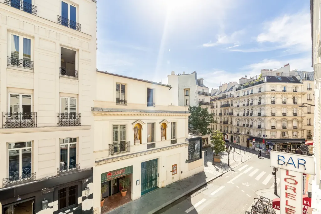 Balcon - Studio avec Vue Est à Paris 75009