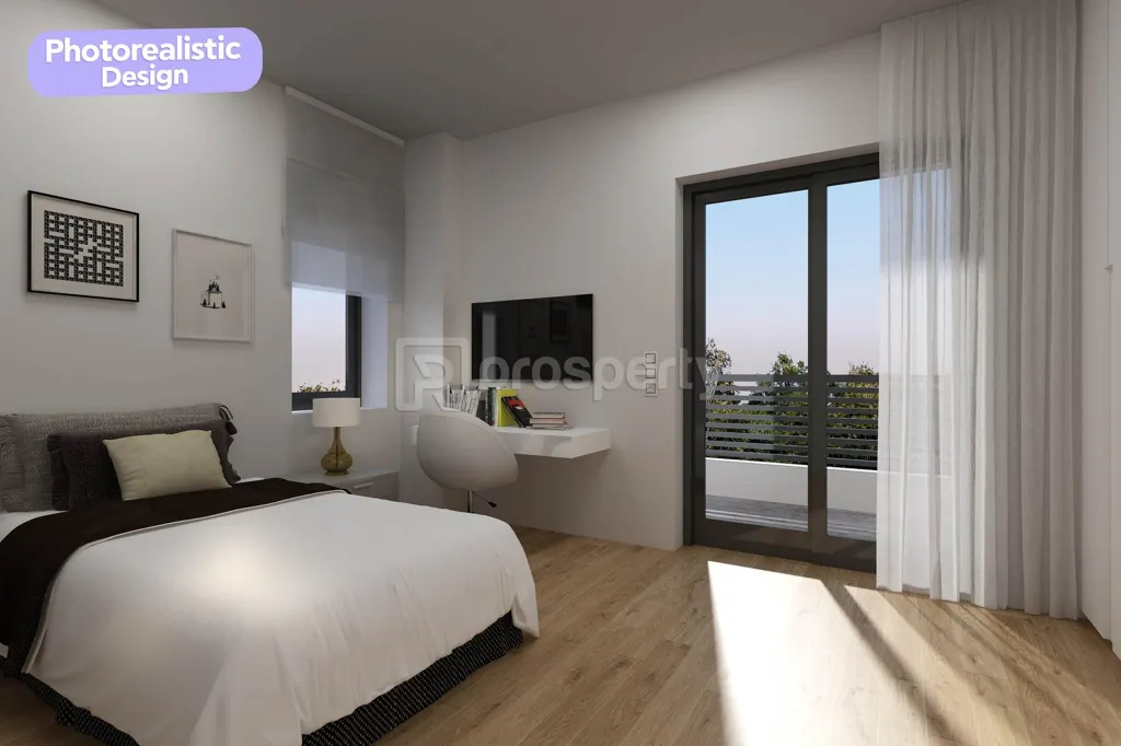Chambres - Newly Built Apartment with Green View in Pefki