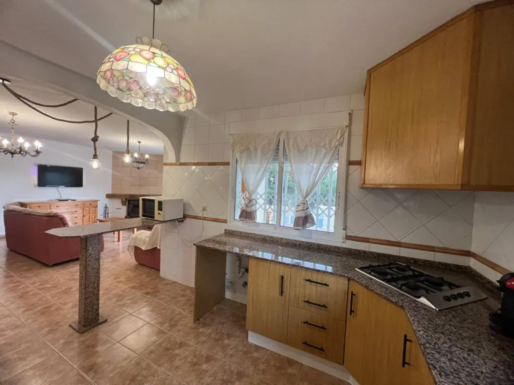 Cuisine - Chalet with Private Pool in Finca Terol, Tibi
