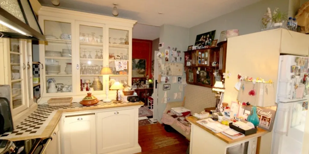 Köök - Charming Townhouse with Garden in Deinze