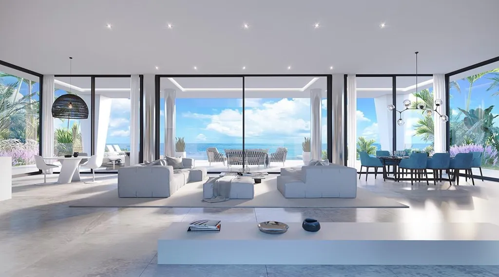 Séjour - Villa with Pool in Estepona Centro