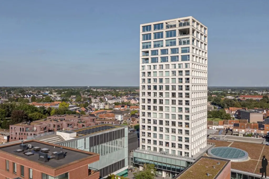 Vue aérienne - Appartement avec Terrasse à Turnhout