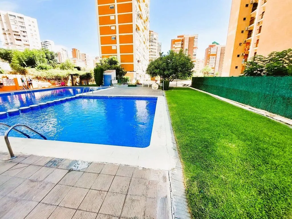 Piscine - Apartment with Pool and Terrace in Benidorm