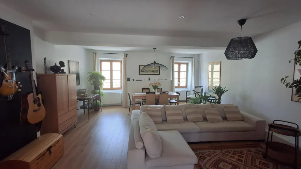 Séjour - Duplex T4 Centre Ville Brignais avec Terrasse