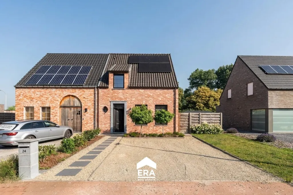 Exterior - Contemporary House with Garden in Beernem