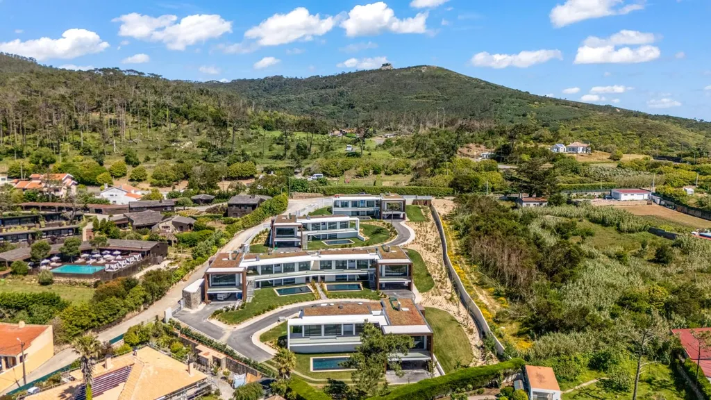 Vue aérienne - Contemporary Villa with Pool in Sintra