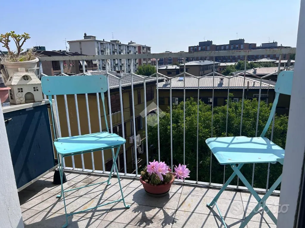 Balcon - Bright 2-Bedroom Apartment in Monza