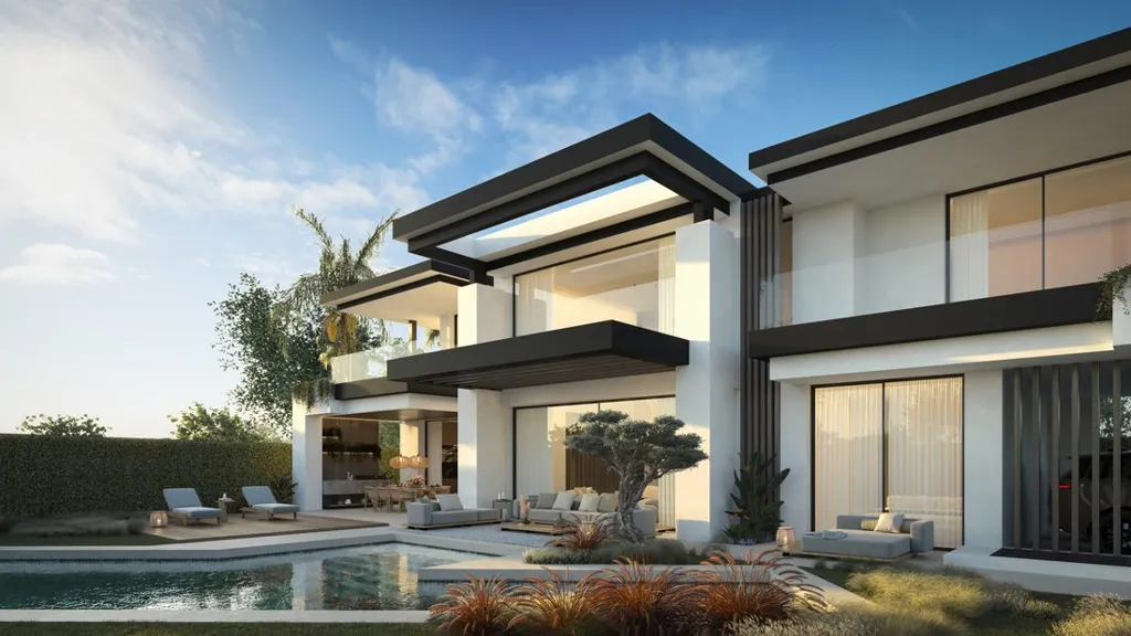 Piscine - Contemporary Villa with Pool in Cortijo Blanco, Marbella