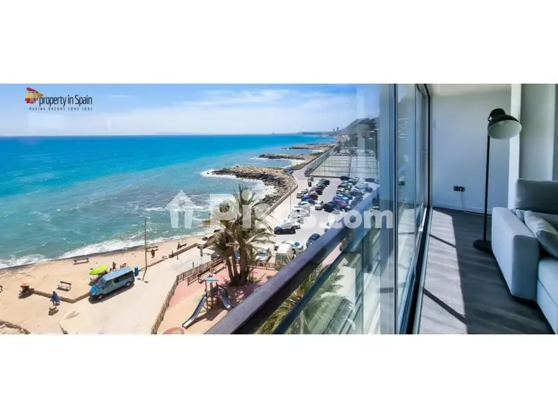 Balcone - Seafront Apartment with Elevator in El Caba