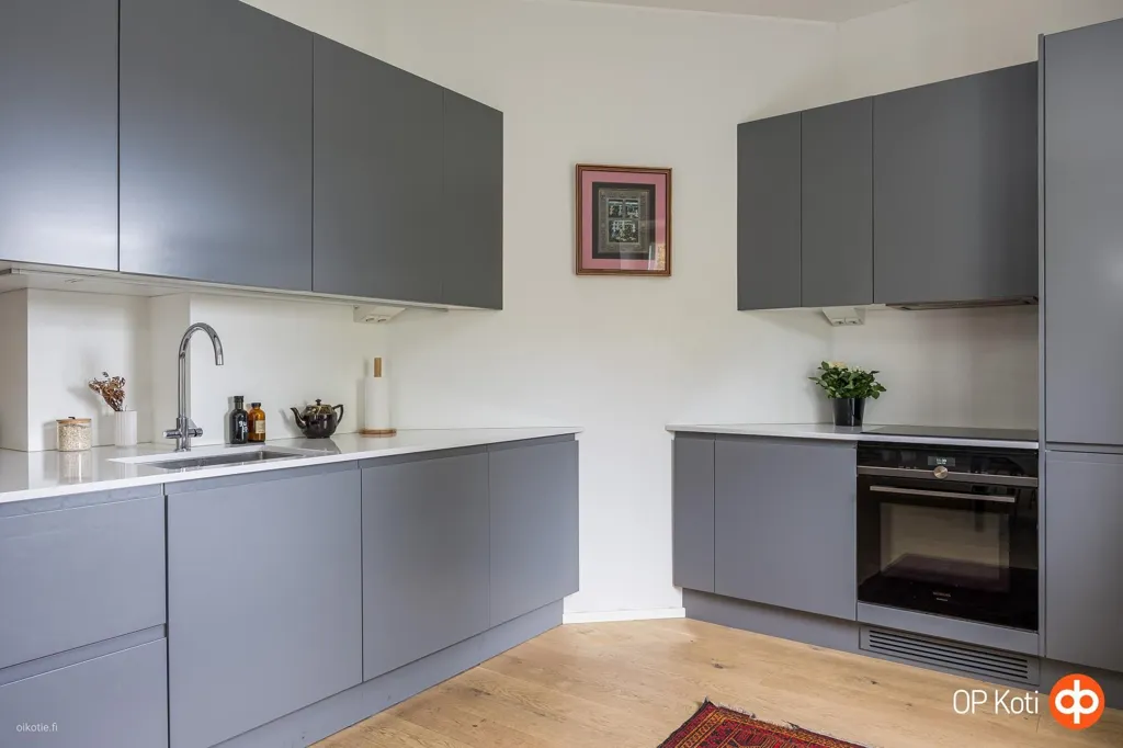 Cucina - Modern Apartment with Balcony in Munkkiniemi