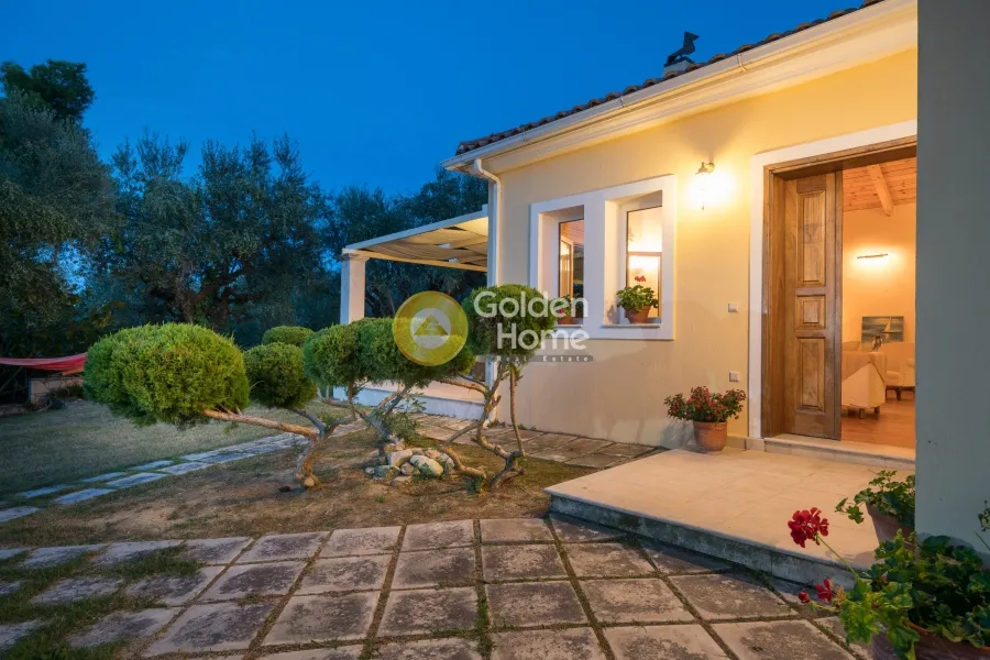 Terrasse - Villa with Sea View in Arkadi - Tragaki